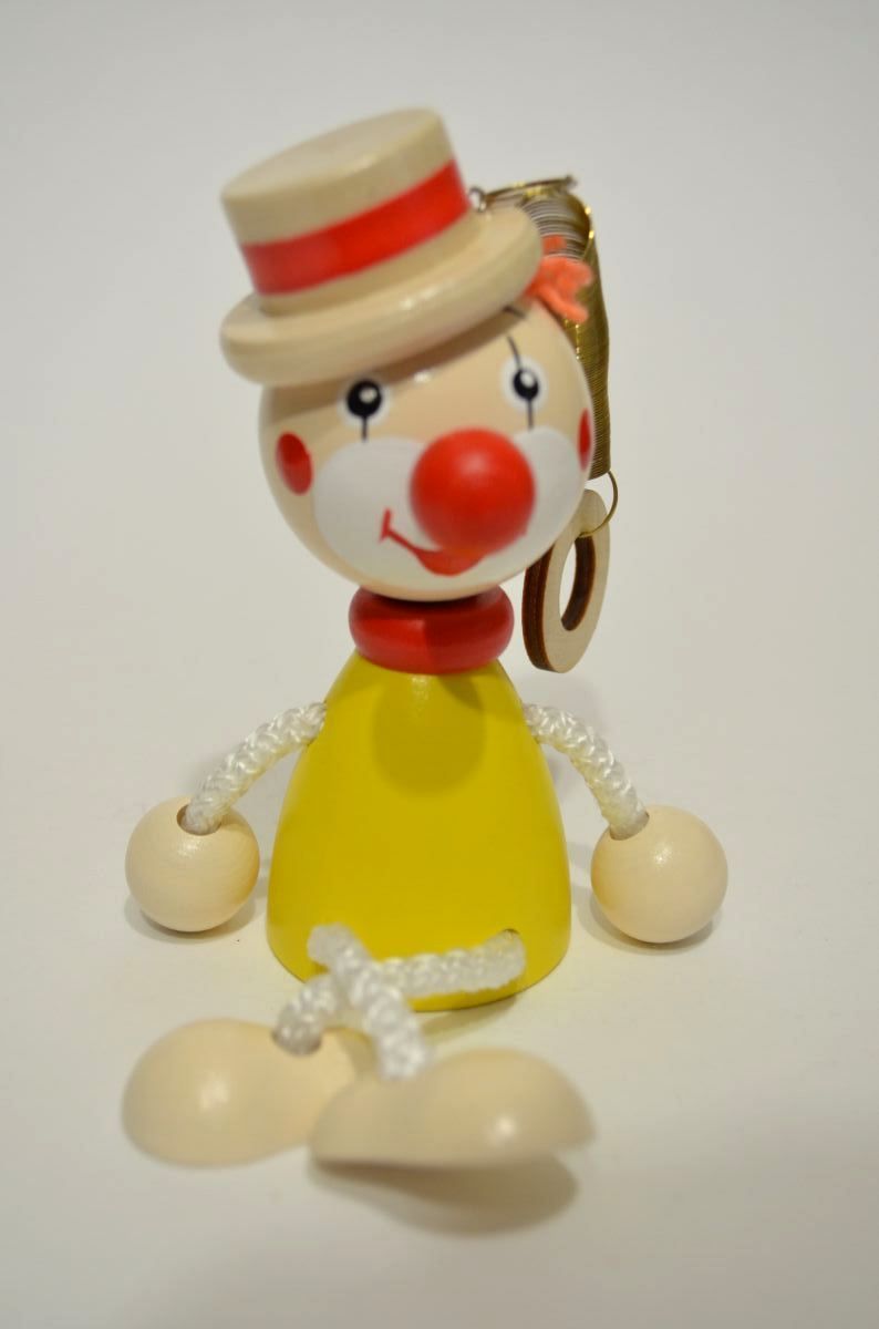Игрушка на пружинке "Клоун"